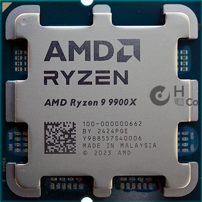 AMD Ryzen 9 9900X : face avant