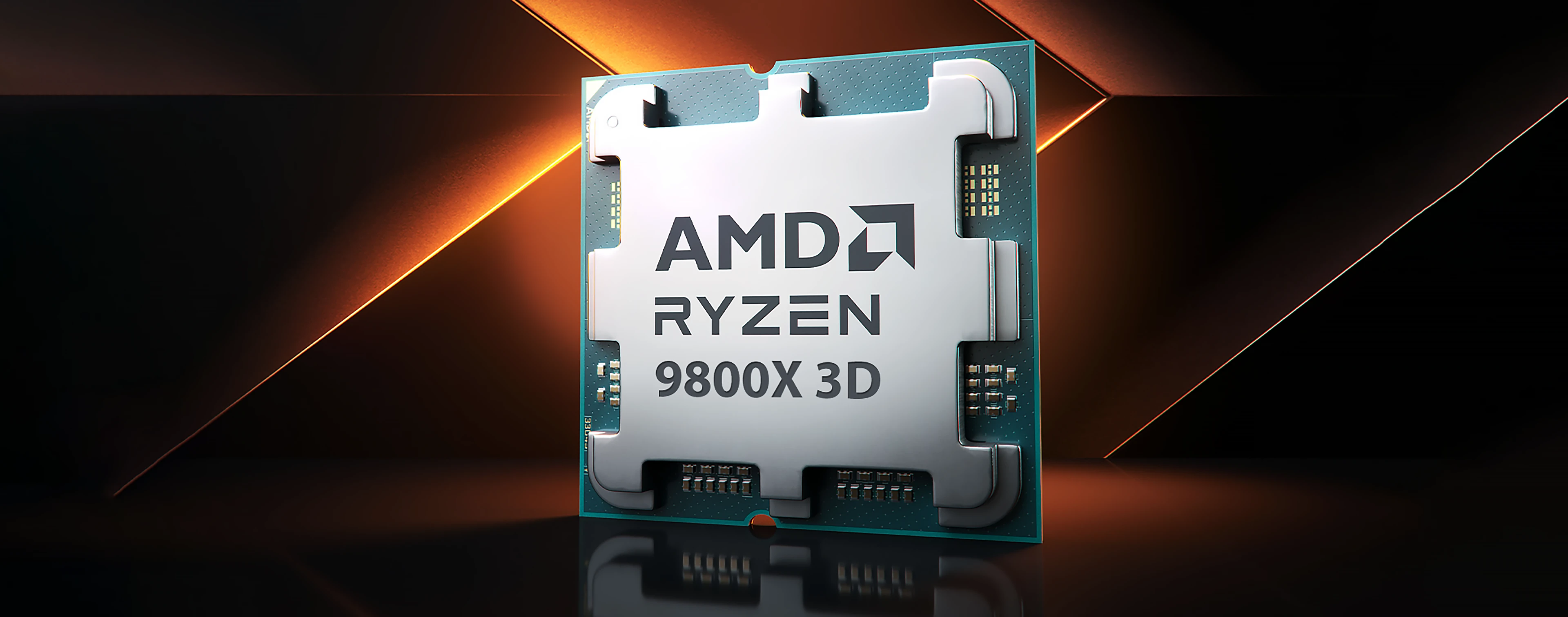 Bannière AMD Ryzen 7 9800X3D