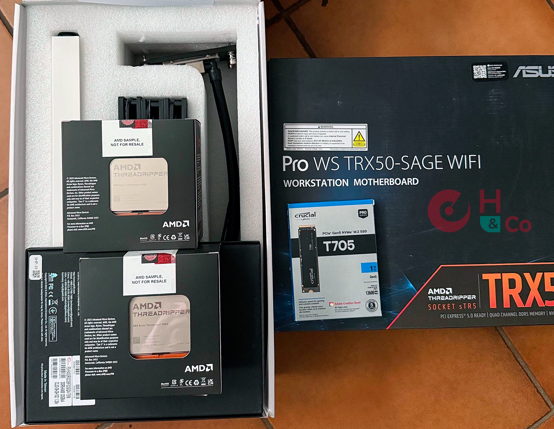 Kit presse AMD Threadripper 9000