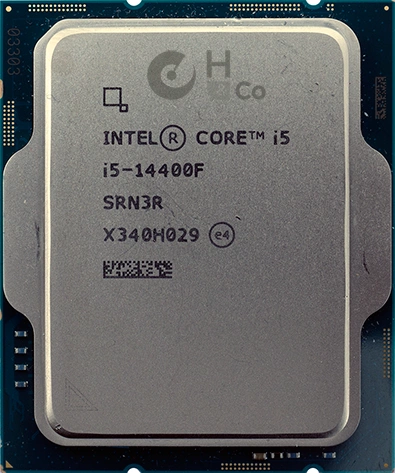 Intel Core i5-14400F: передняя панель