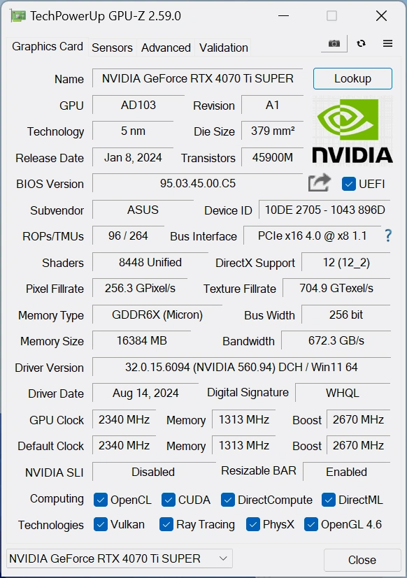 BIOS PERFORMANCE