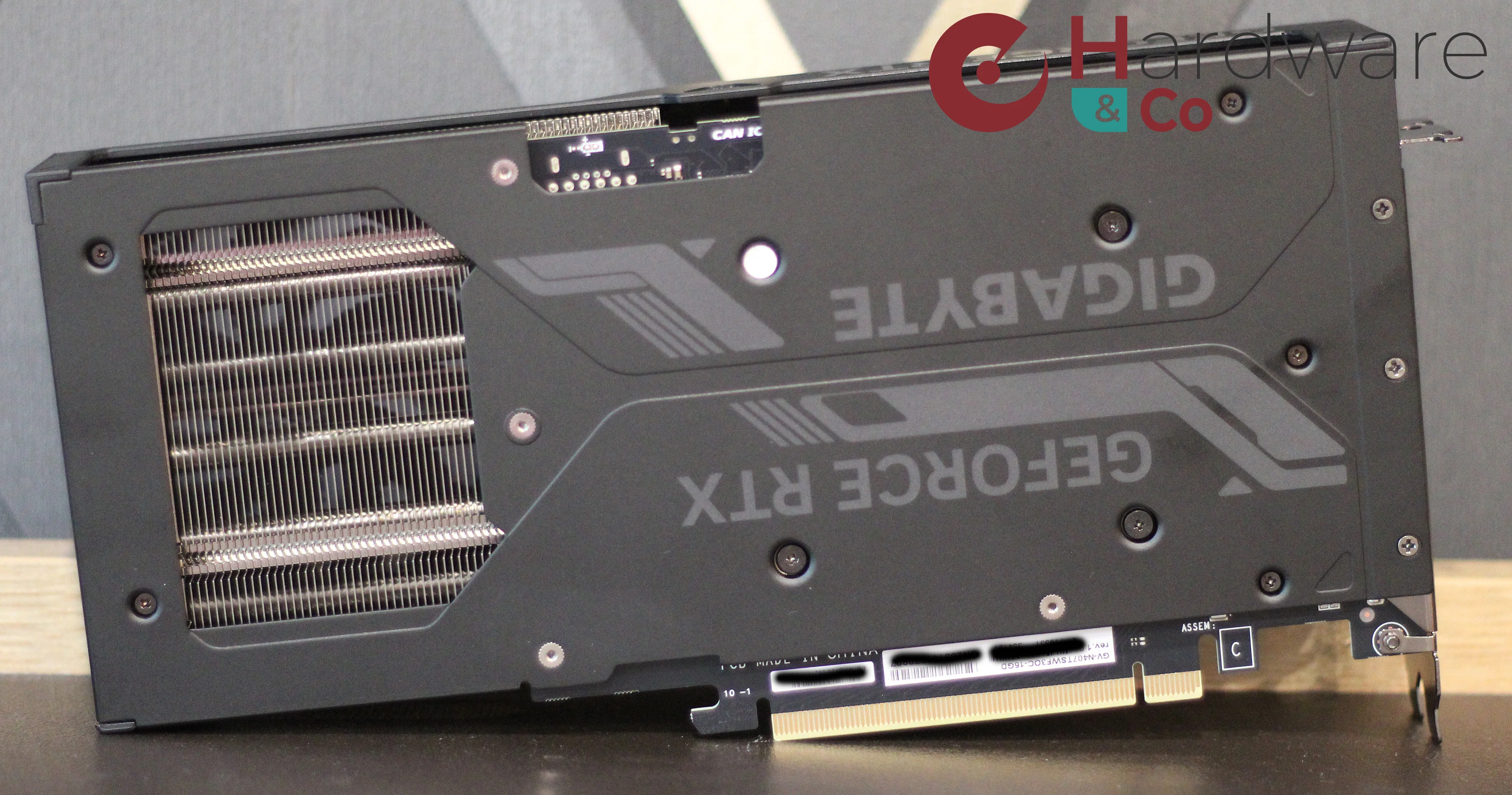 Gigabyte Rtx4070ti Super Windforce Oc Backplate