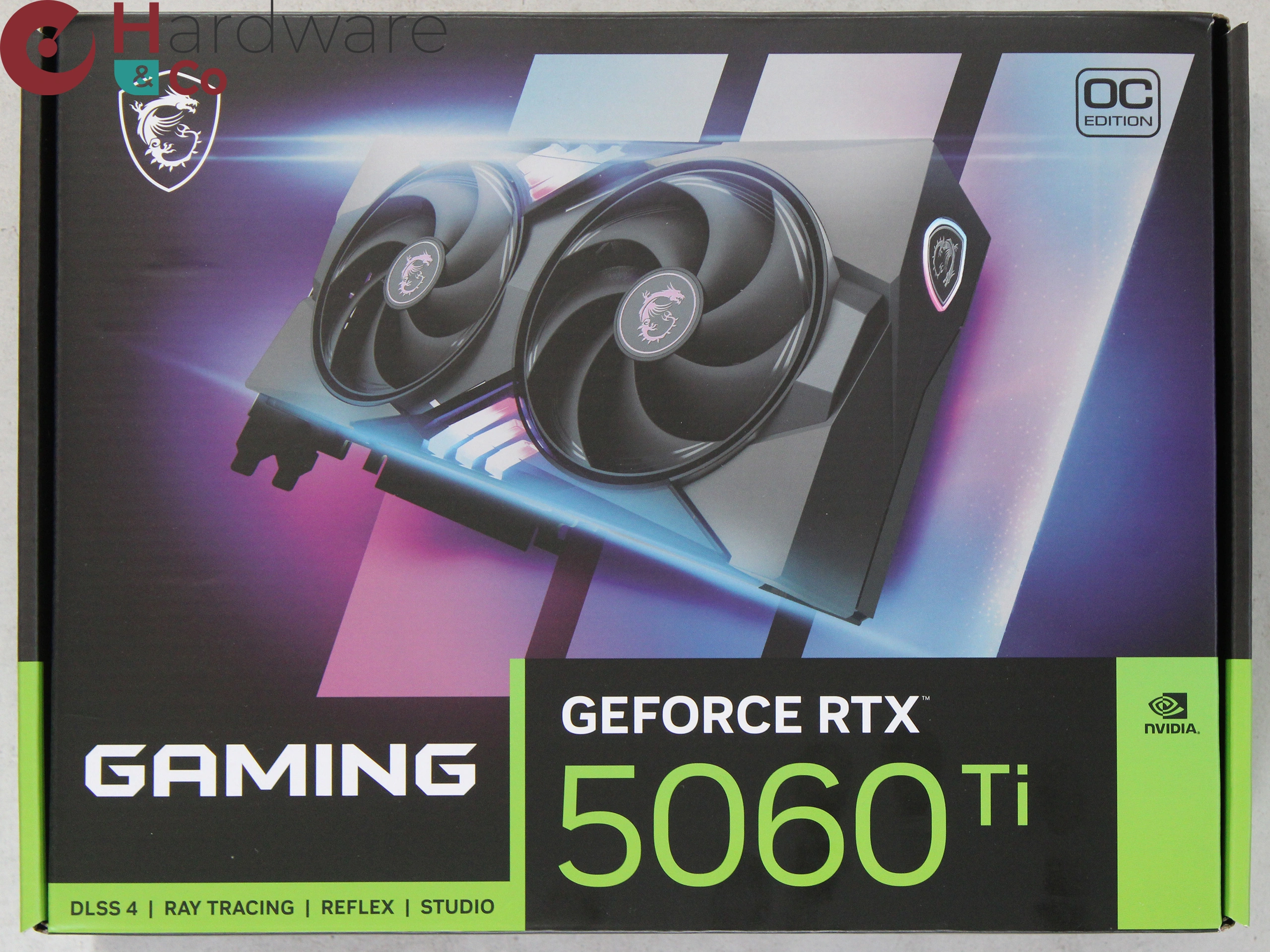 Msi Rtx5060ti 16g Gaming Oc Box