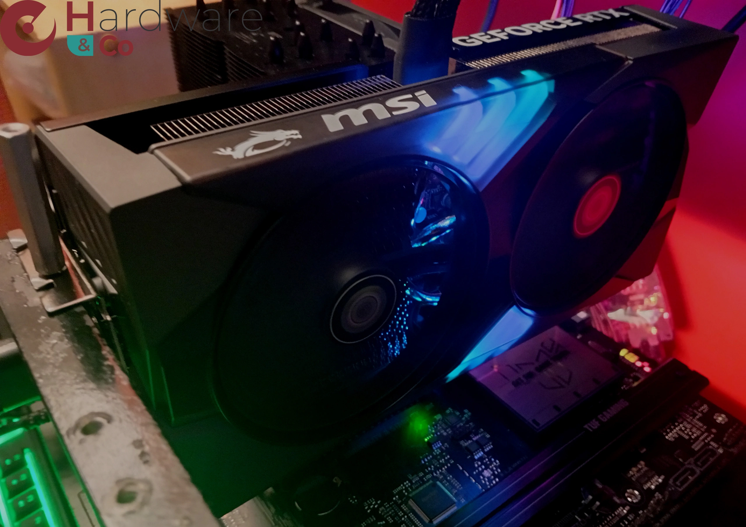 Msi Rtx5060ti 16g Gaming Oc Led On