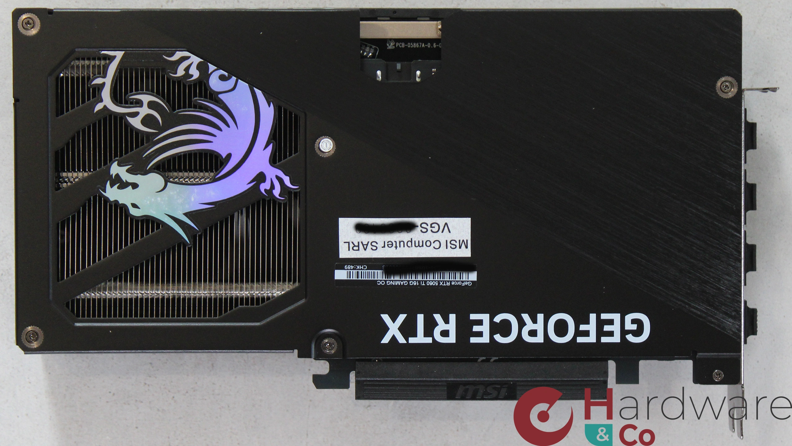 Msi Rtx5060ti 16g Gaming Oc Verso