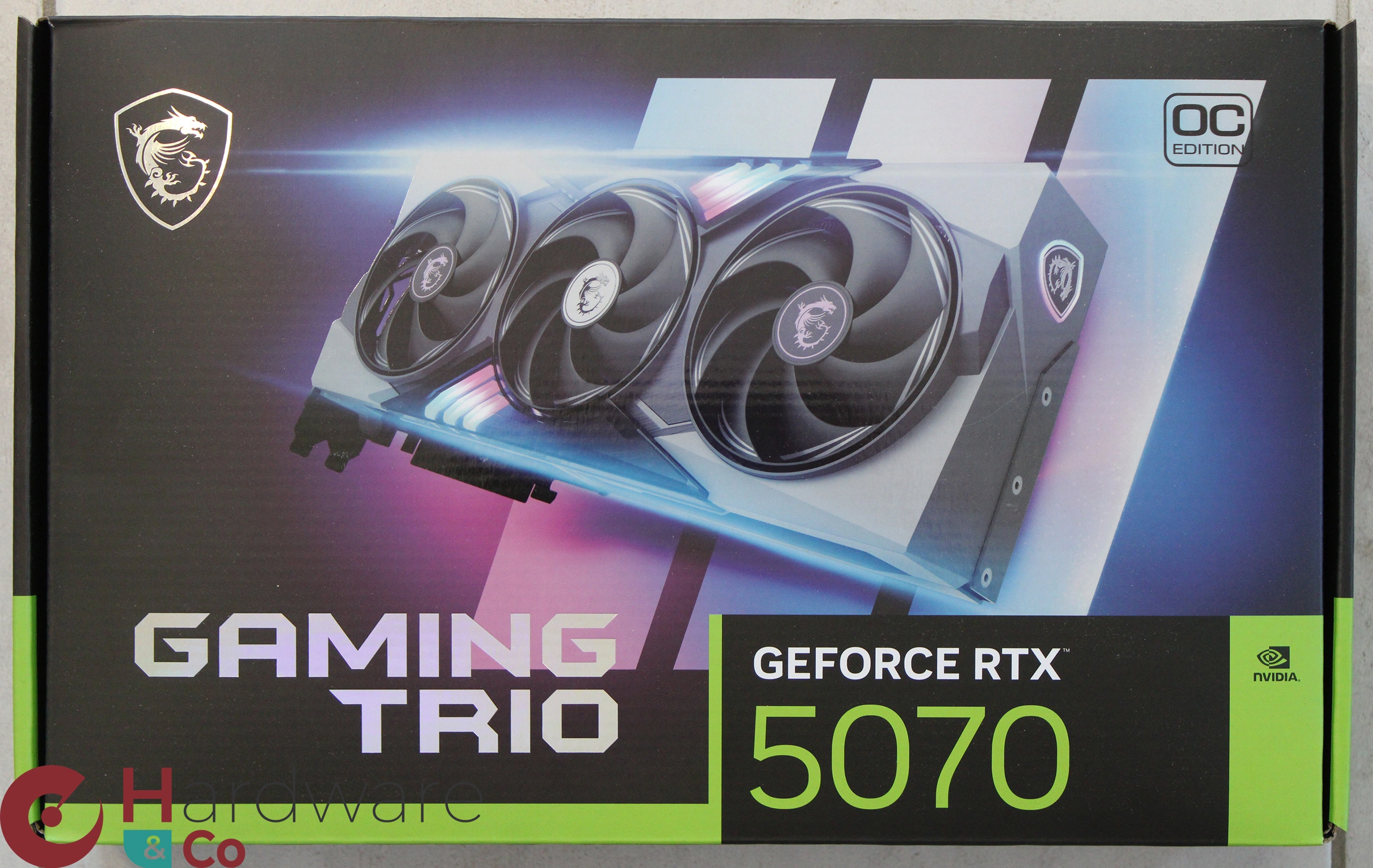 Msi Rtx5070 Gaming Trio Oc Box