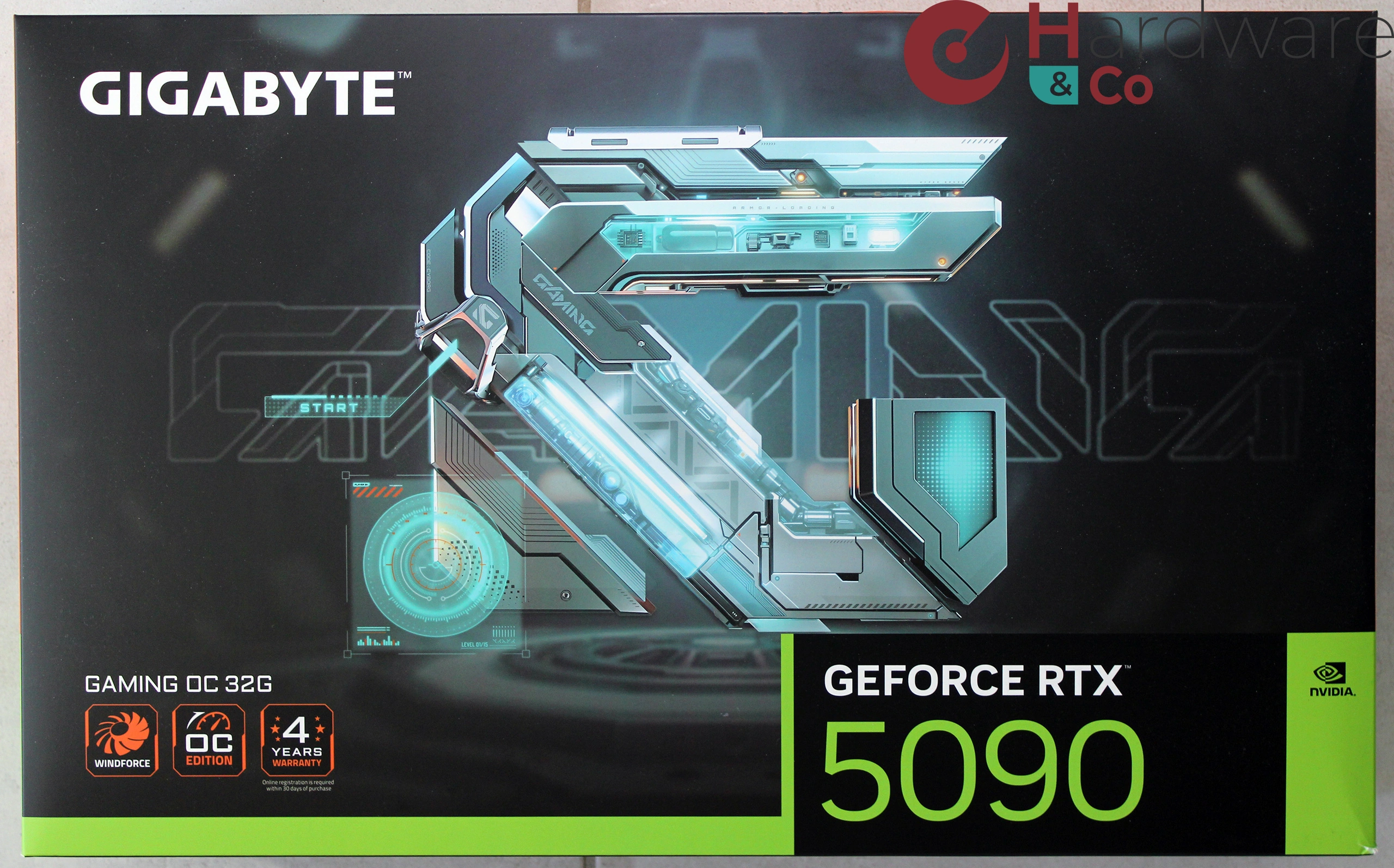 Gigabyte Rtx5090 Gaming Oc Box