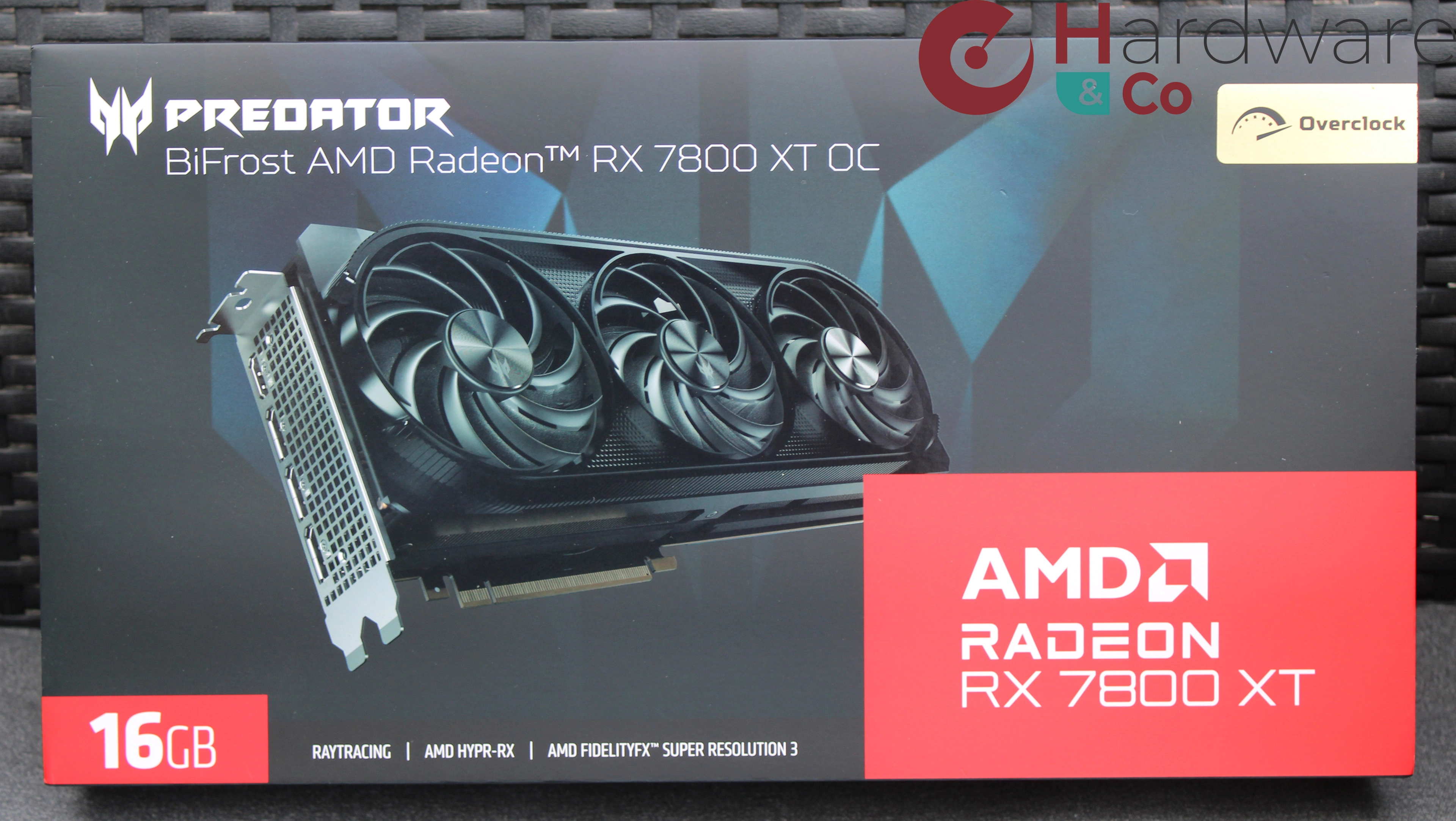 Acer Rx7800xt Oc Bifrost Predator Box