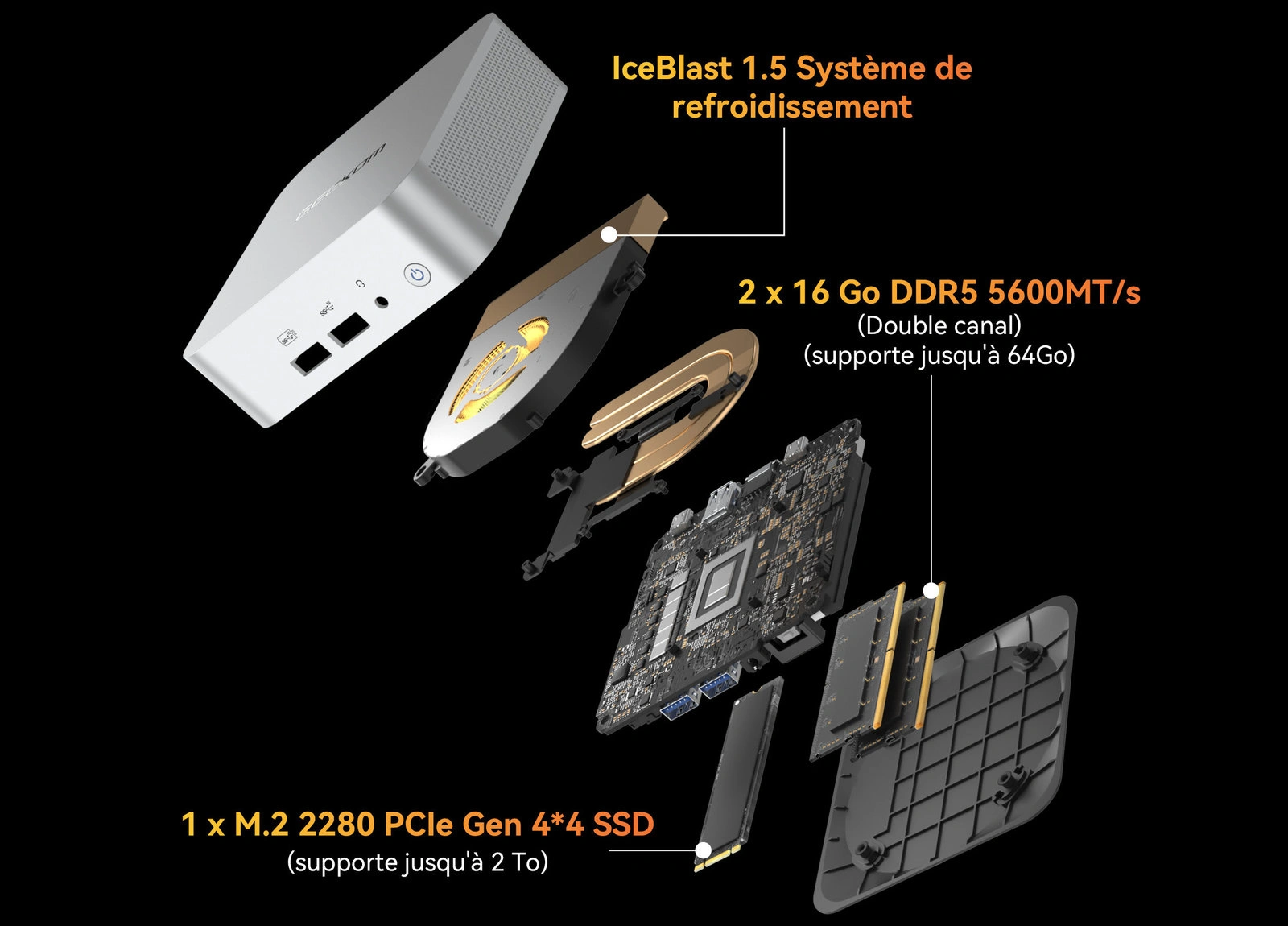 Geekom A8 Inside