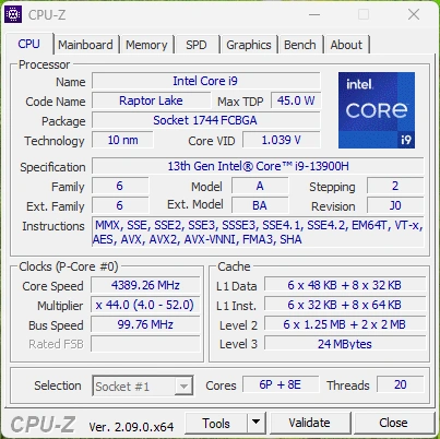 Geekom Gt13 Pro Cpuz 1