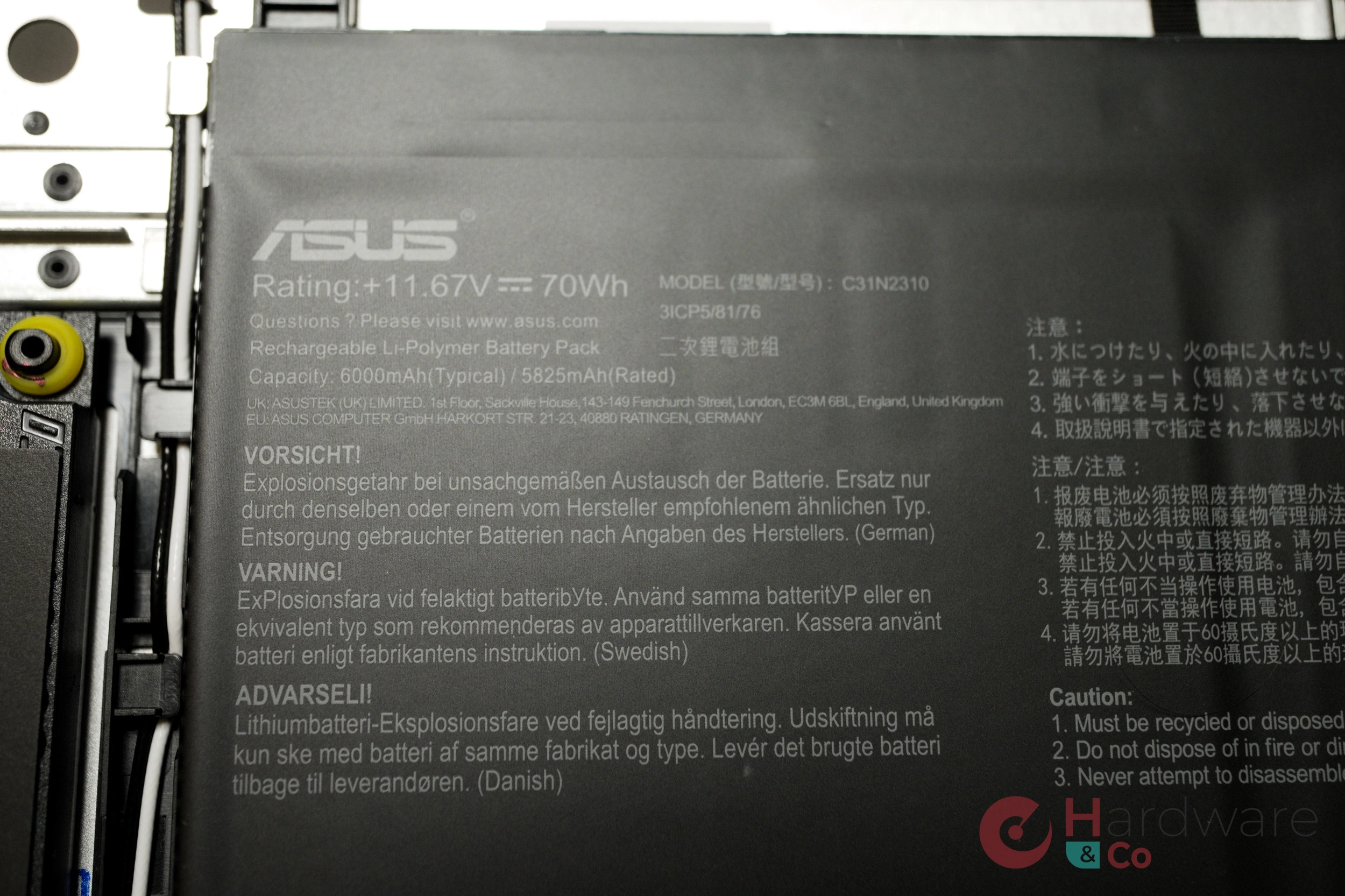 Asus Vivobook S 15 Battery