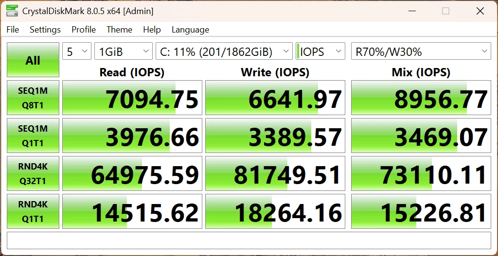 Pcspecialist Recoil 16 Disk Iops