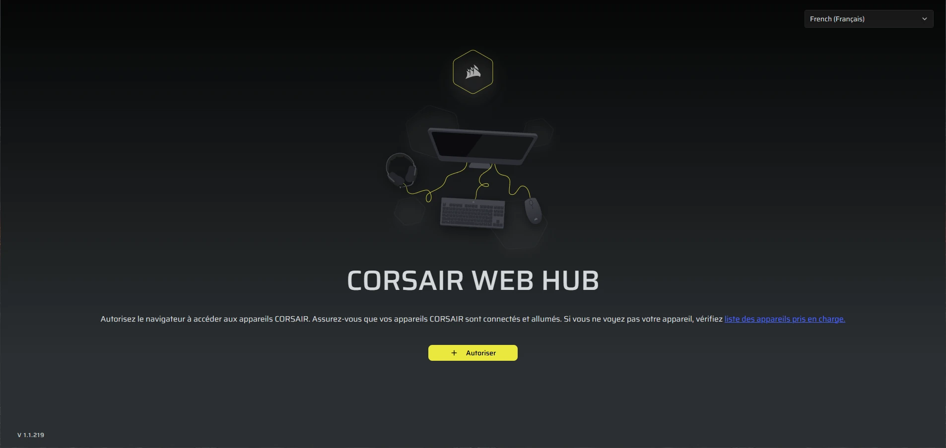 Corsair Sabre Pro Wireless V2 Corsair Web Hub