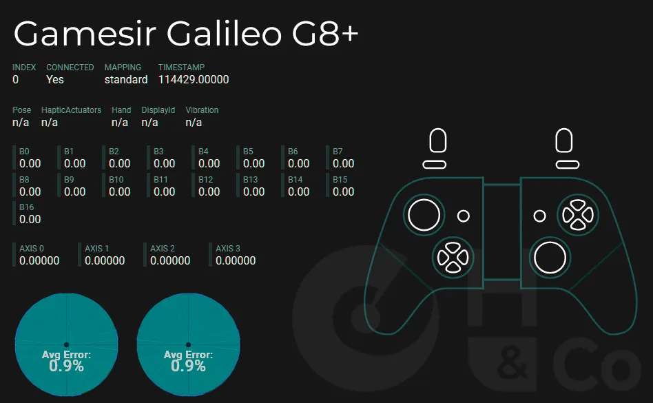 Gamesir Galileo G8 Plus Gamepad Api