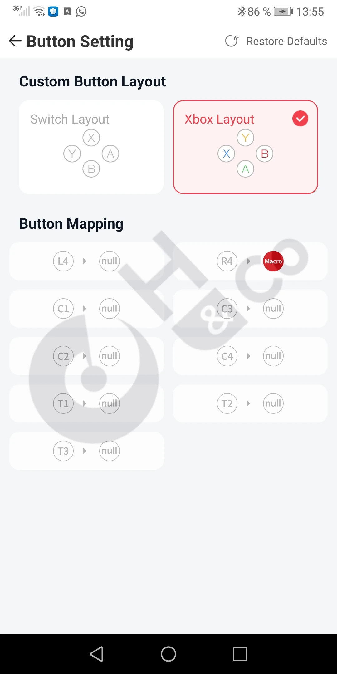 Gamesir Tarantula Pro App 4