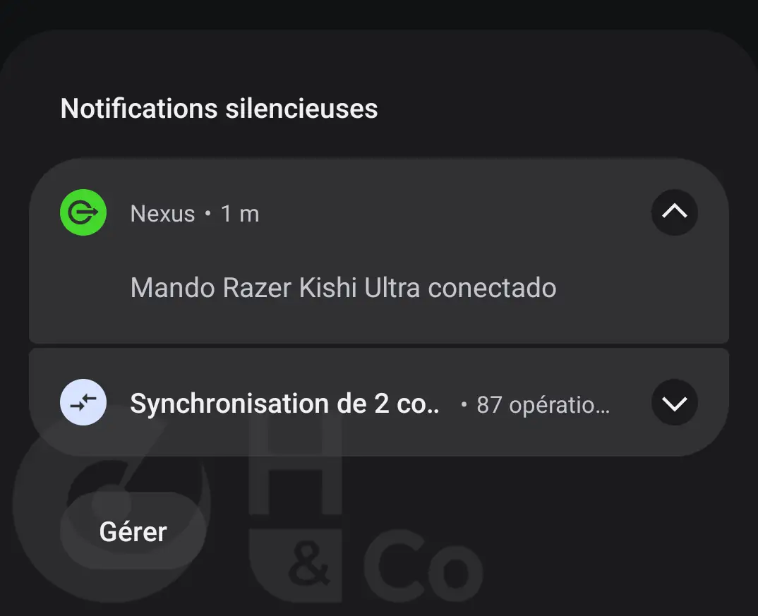 Razer Kishi Ultra Nexus App Notification