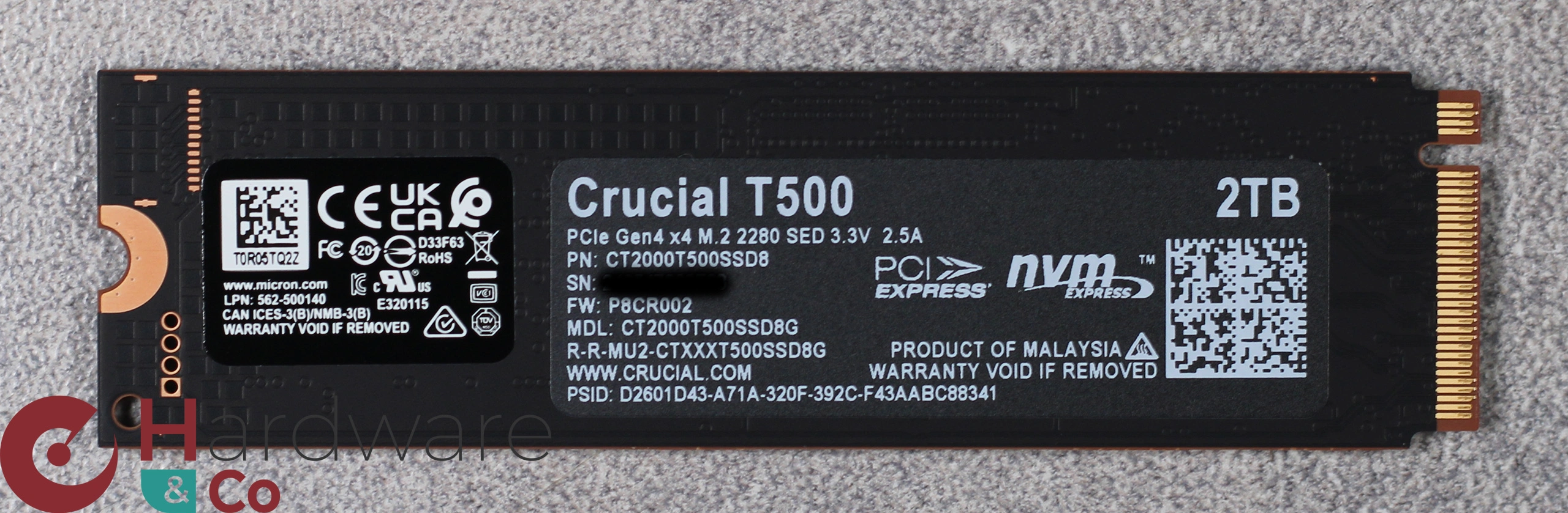 Crucial T500 Verso