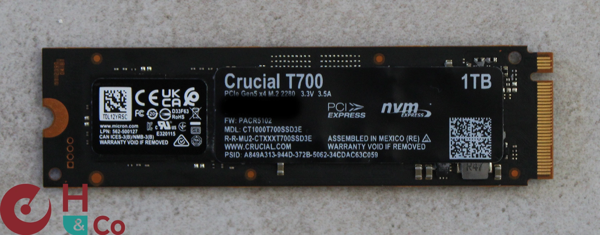 Crucial T700 Verso