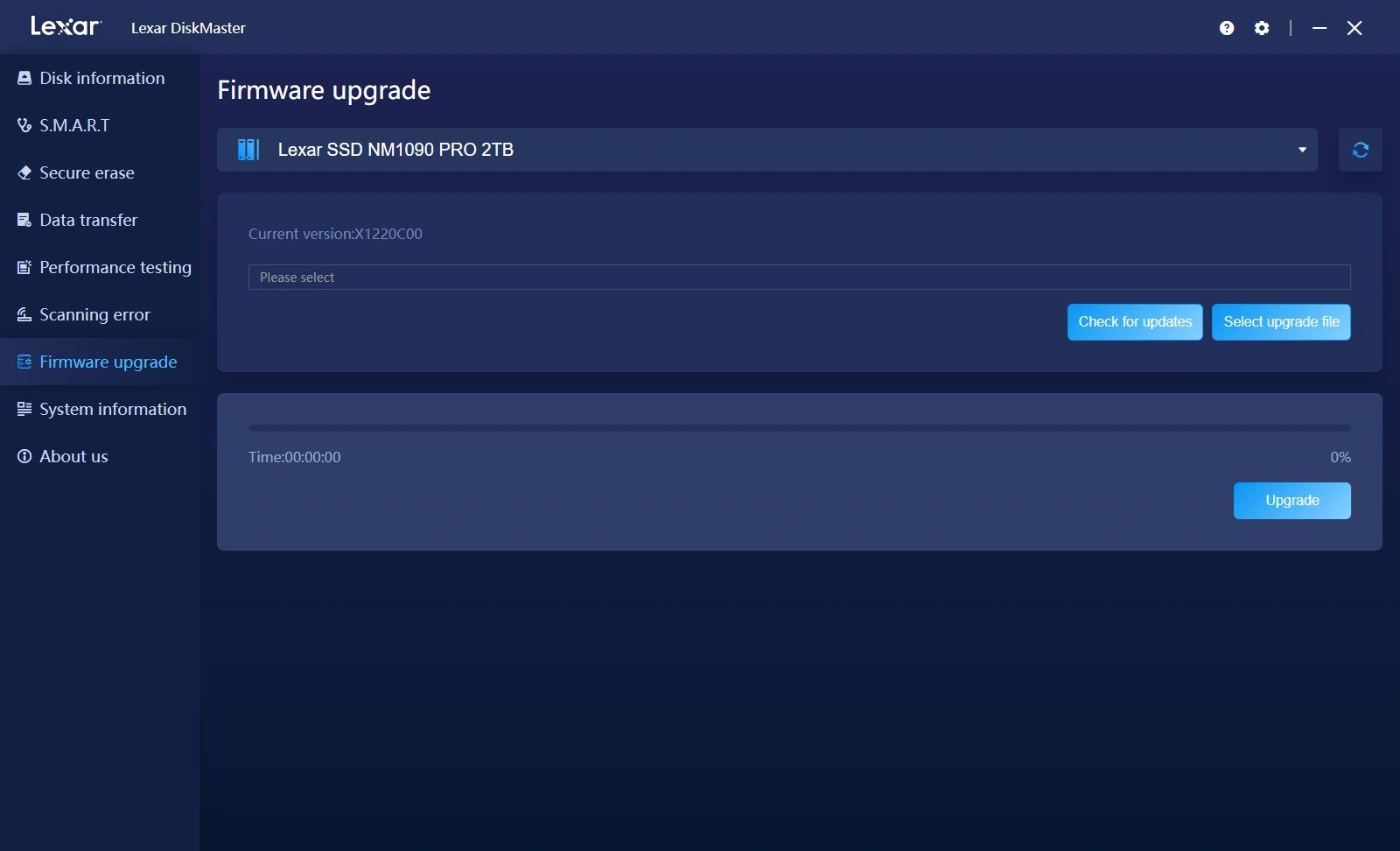 Update firmware