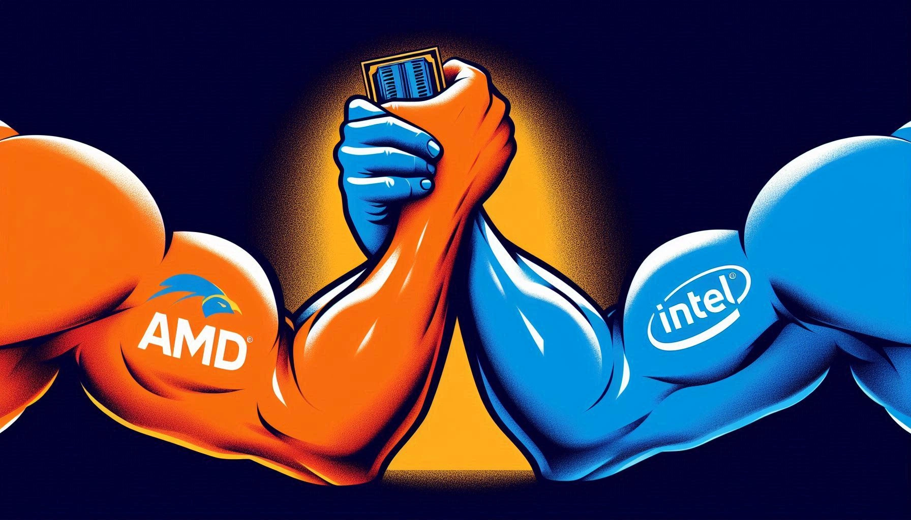 Bras De Fer Amd Intel