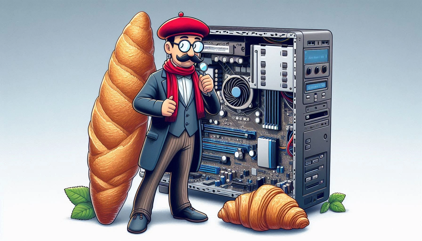 Hardware Composants Francais Croissant Ia