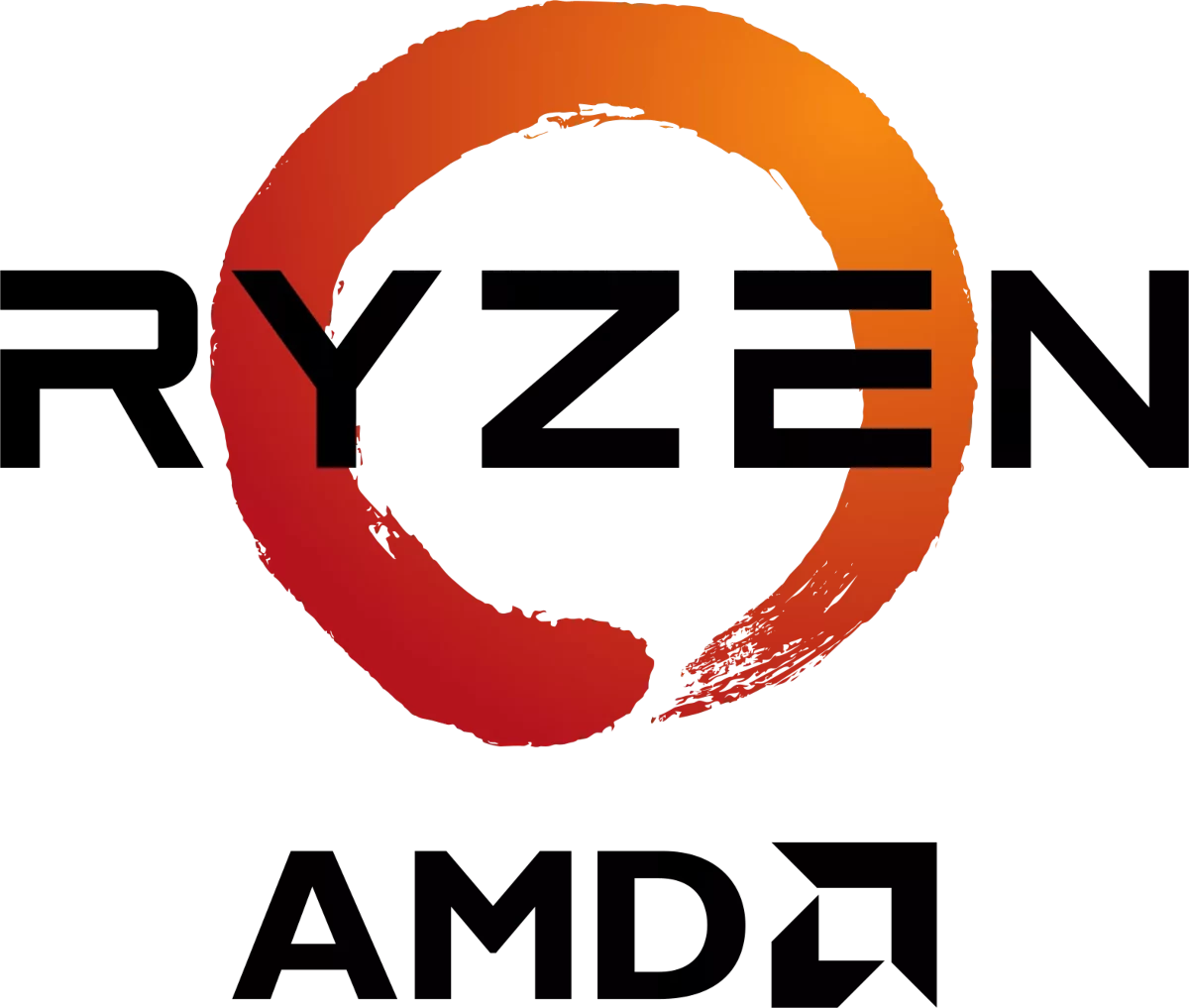 Логотип AMD Ryzen