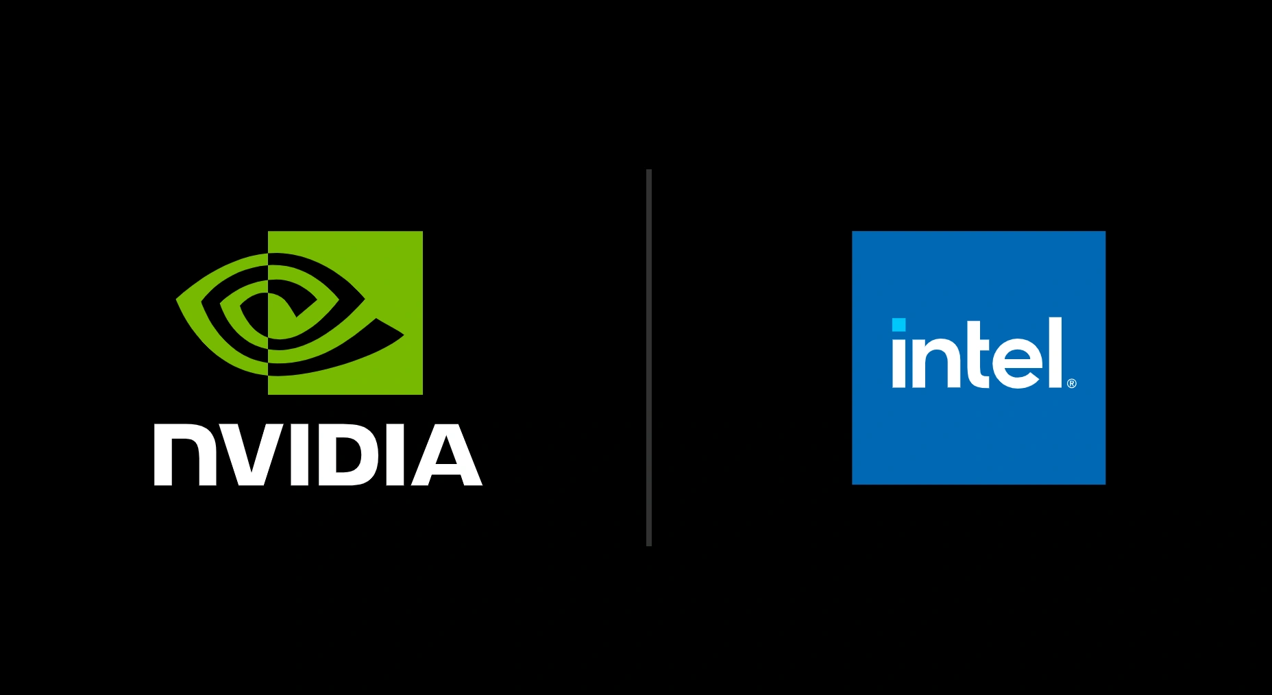 Intel Nvidia Logos 2025