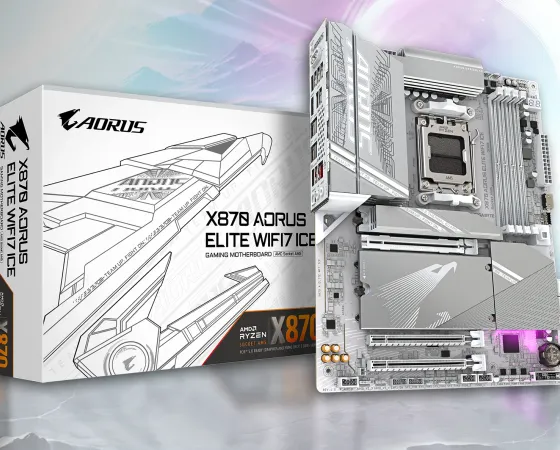 Gigabyte X870 Aorus Elite Wifi7 Ice Banniere Thumb