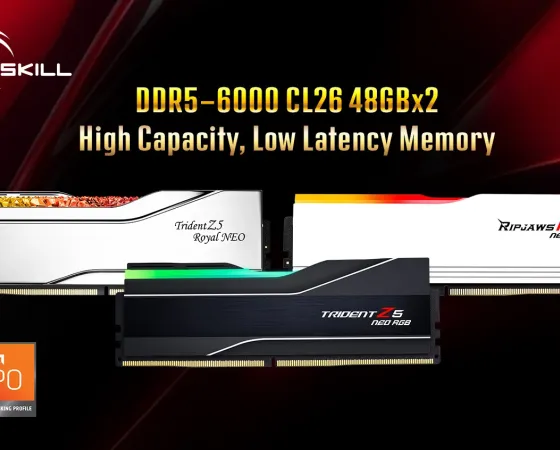 Gskill Ddr5 6000 Cl26 48 Go X2 Thumb