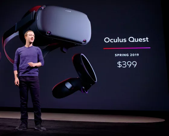 Oculus Quest 1 Mark Zuckerberg 2019 Thumb