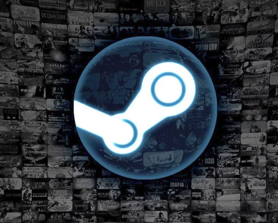 Steam Logo Background Games Thumb